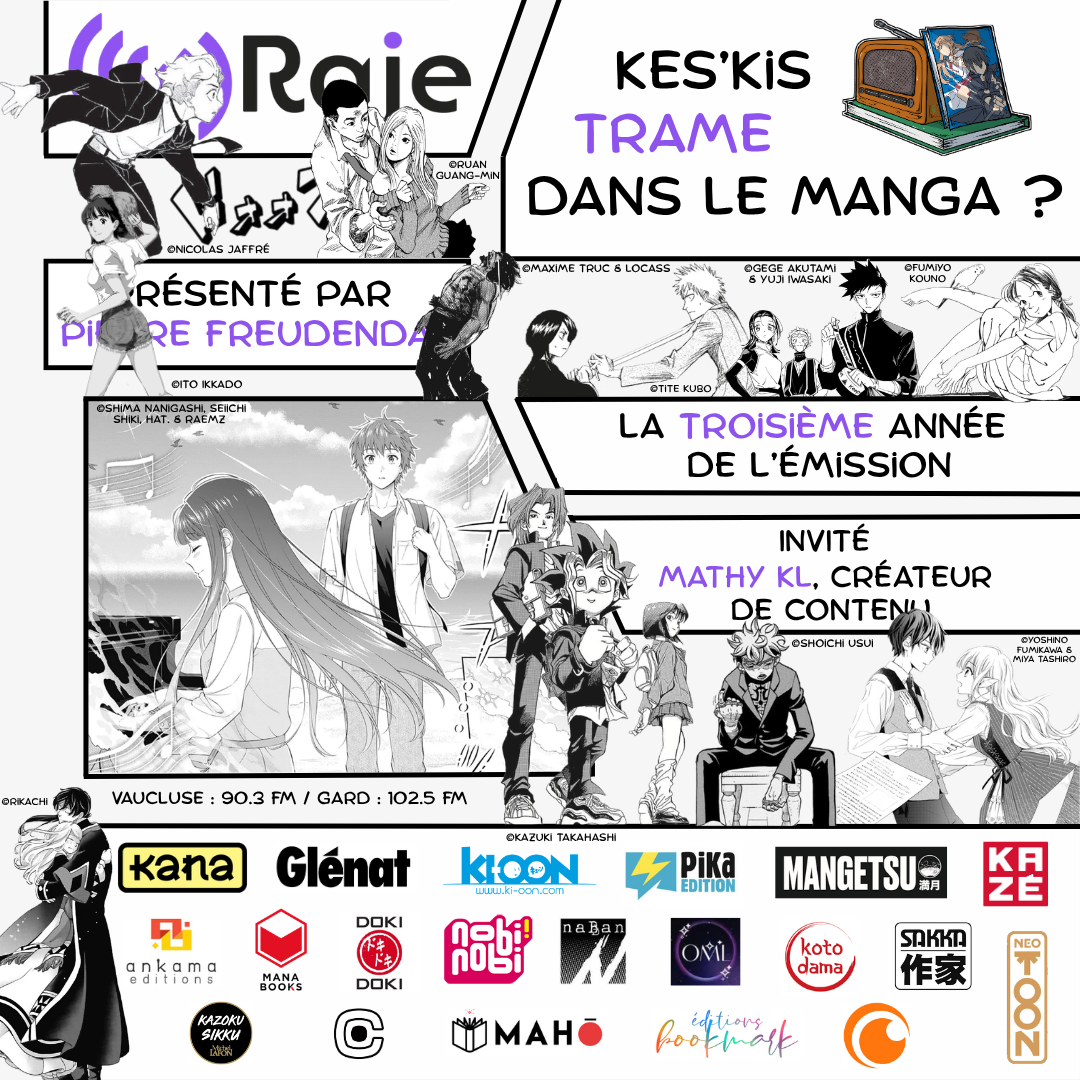 Kes'kis trame dans le manga ? - La troisième année de l'émission